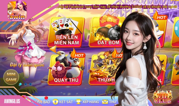 Hoài bão triệu phú không khó khi đến cổng game Awin68